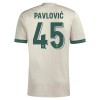 Camisola FC Bayern München Oktoberfest Pavlovic 45 2025-26 Manga Curta